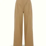 The Wrap Trouser - Beige